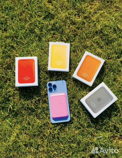 Apple leather Wallet