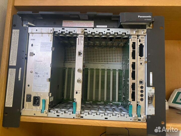 Атс Panasonic KX-tda200ru с блоком питания