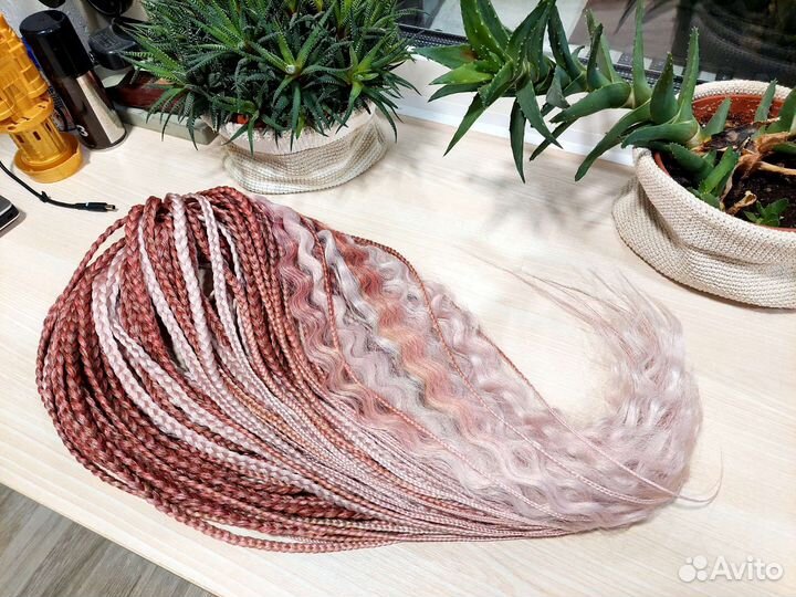 Афрокосы д.е. микс