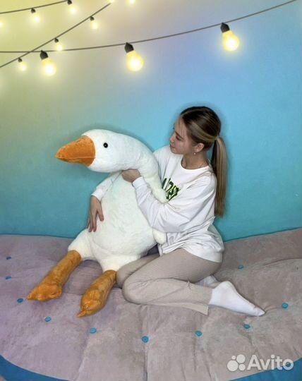 Мягкая игрушка гусь 130 см