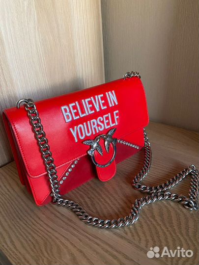 Сумка Pinko красная