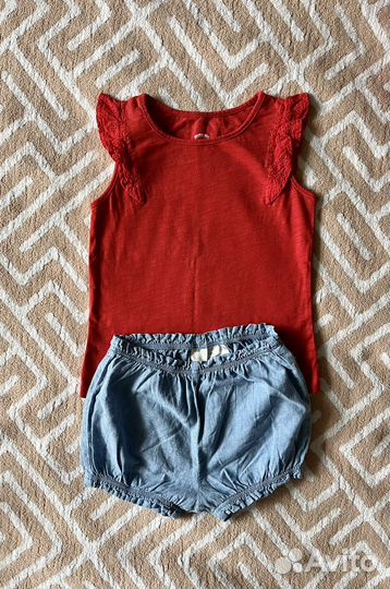 Пакет одежды для девочки 98 см