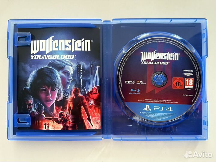 Wolfenstein Youngblood PS4 на немецком языке