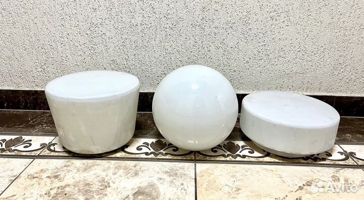 Плафоны на уличную лампу,люстру Советские