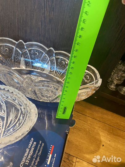 Лодочки хрустальные - вазочки