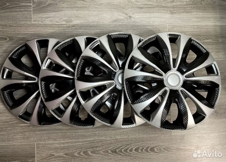 Колпаки R15 колесные 4 штуки