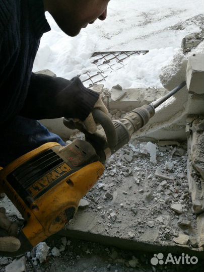 Подготовка квартир к ремонту. Демонтажные работы