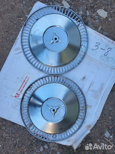 Хромированные колпаки Москвич