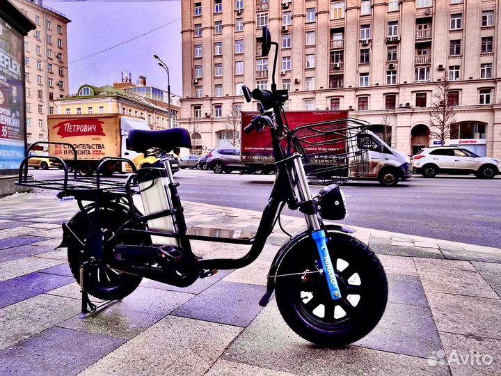 Электровелосипед колхозник монстр 60v 21аh