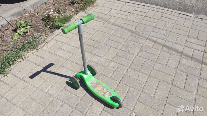 Самокат детский трехколесный бу