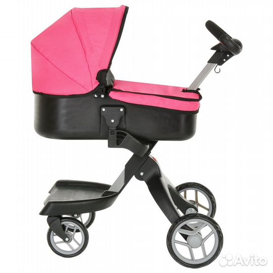 Кукольная коляска Pituso Coral/Коралл новая