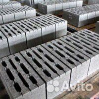 Блоки строительные 8ми-щелевые керамзитобетонные
