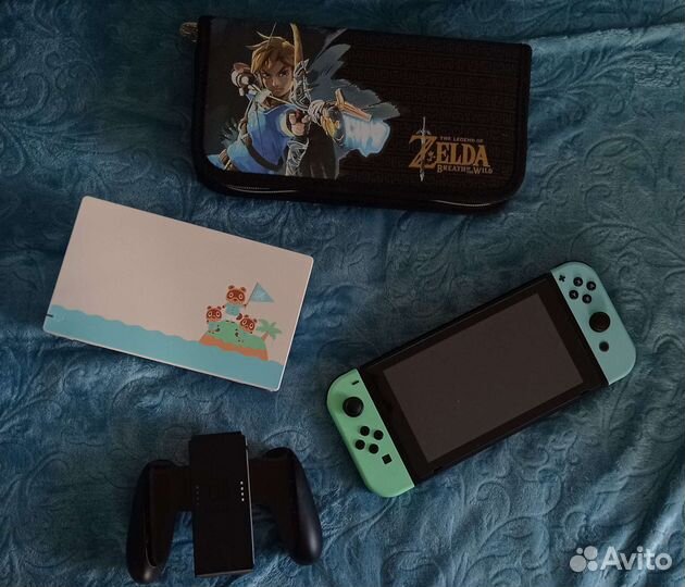 Nintendo switch animal crossing edition