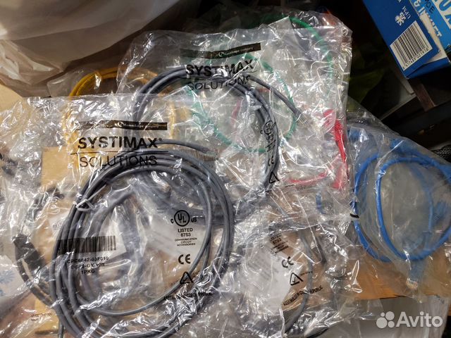 Патч корд кат.5е длина 5м, 3м, 1м, 0,5м