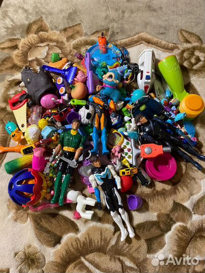 Мягкие игрушки мешком