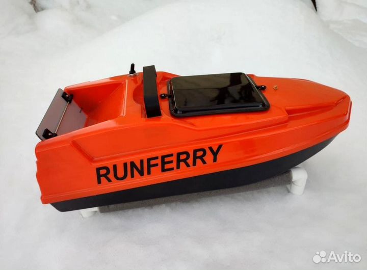 Прикормочный карповый кораблик Runferry Solo Mini