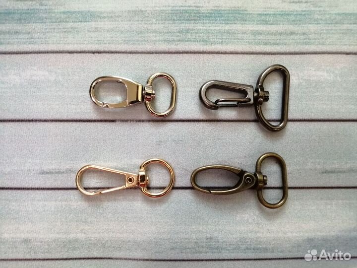 Замок, кольцо, полукольцо, кнопка