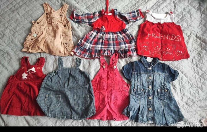 Одежда для девочки пакетом 80-86
