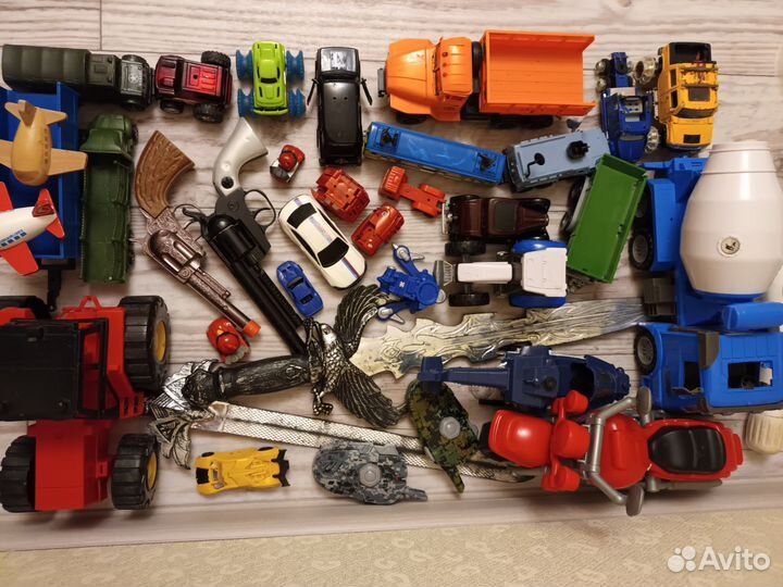 Детские машинки игрушки пакетом