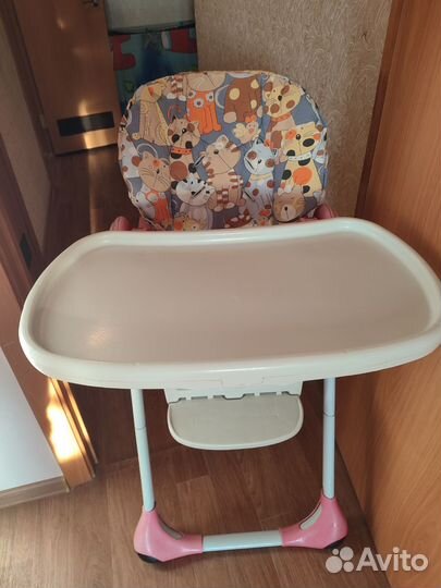 Стульчик для кормления chicco polly