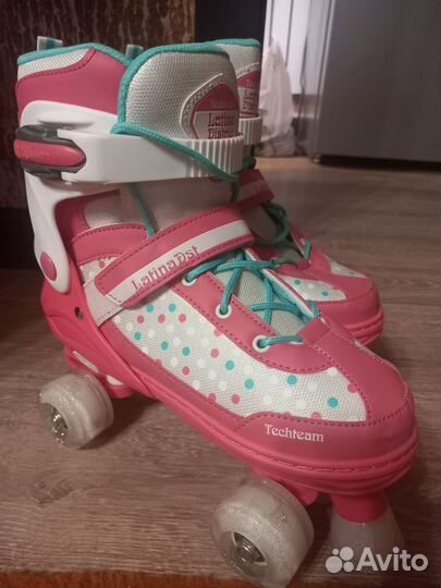 Коньки раздвижные роликовые