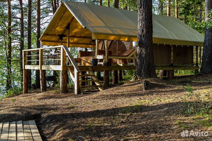 Шатры для глэмпинга, сафари-тенты