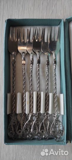 Набор десертных вилок СССР