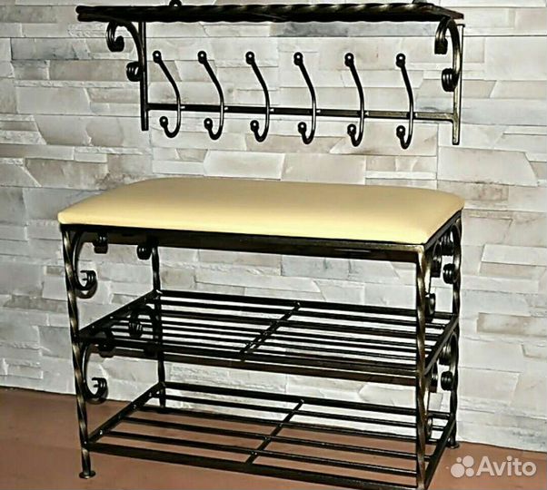 Кованная вешалка № 23