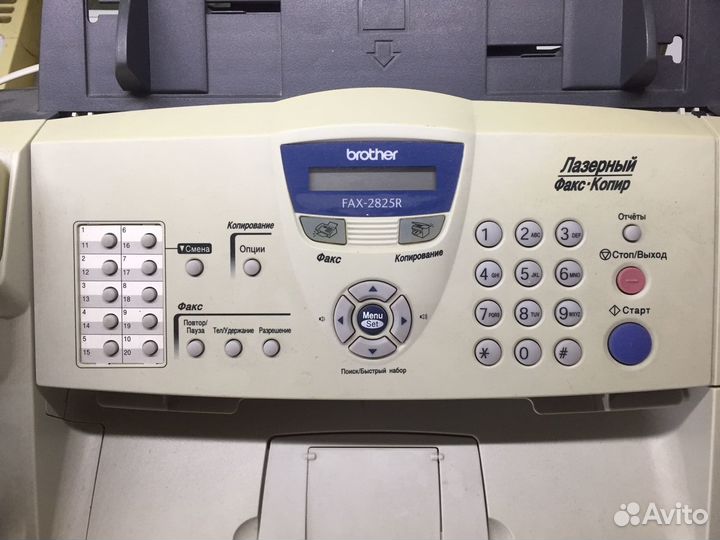 Факс-копир brother fax-2825r