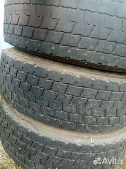 Комплект ведущей резины 315/70 R22.5