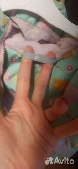 Ветровка для девочки рост 86см