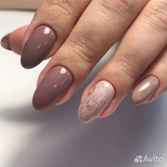 Маникюр Солнечный