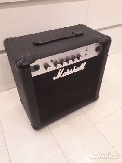 Комбоусилитель Marshall mg15cf, серебристый