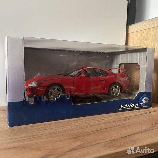 Модель Toyota Supra MK4 A80 Solido 1:18