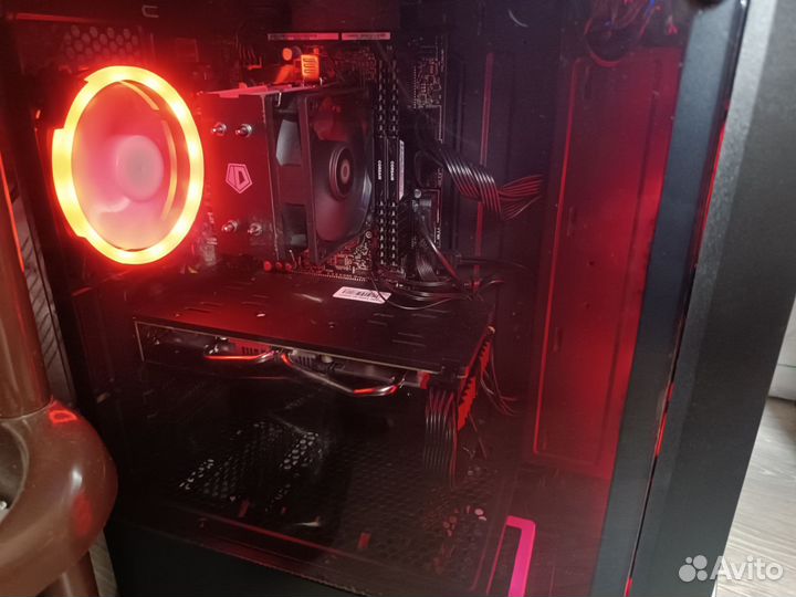 Игровой пк i3-9100F с RX580-8гигабайт