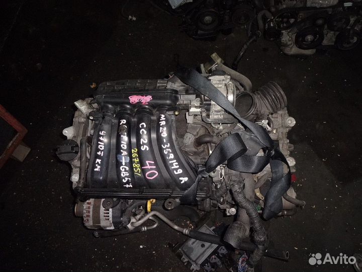 Двс+кпп nissan MR20DE 359149A