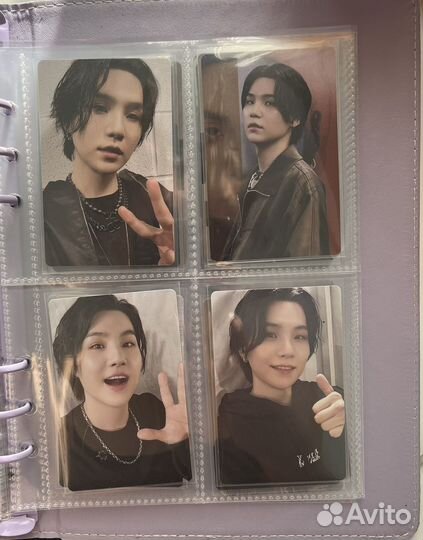 Карты d-day Юнги Agust D tour 'D-DAY' The Original