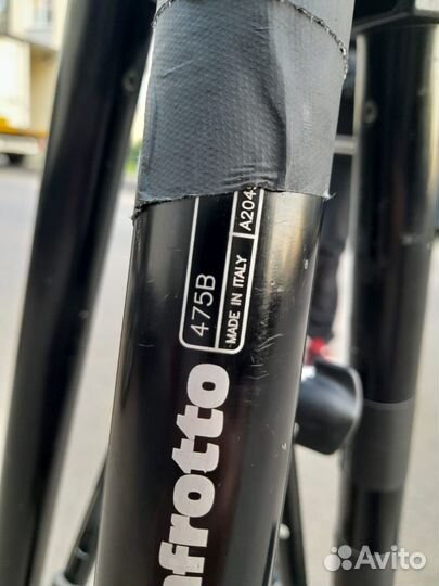 Штатив Manfrotto 475B + головка Manfrotto 501
