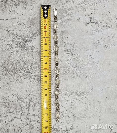 Серебряный филигранный браслет