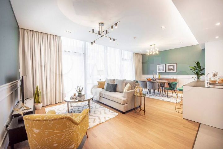 2-к. квартира, 56,3 м², 12/24 эт.