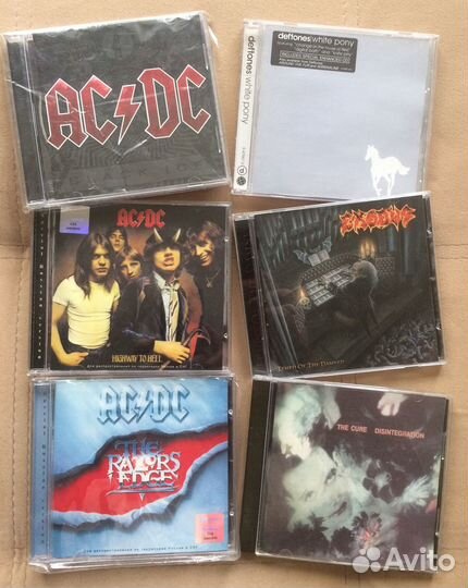 Коллекция музыки на CD-дисках