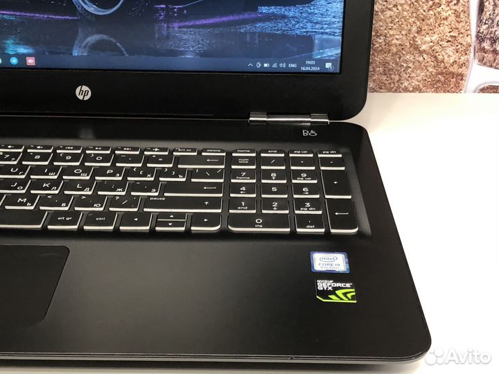 HP i5-8gen\16gb\gtx1050-2gb\ssd+hdd\FHD игровой