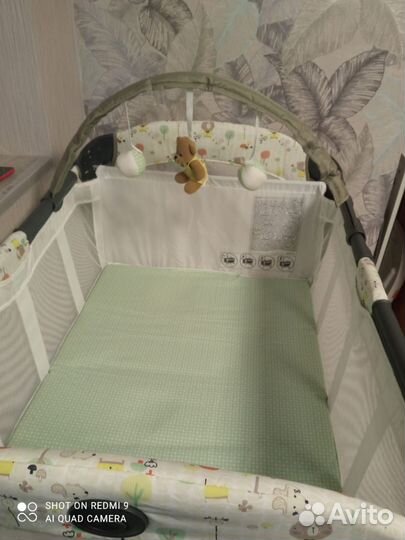 Кровать для новорожденных/манеж