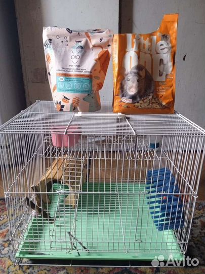 Клетка для грызунов бу