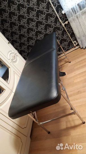 Кушетка/Массажный стол Classik (180*60*75) Черная