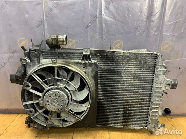 Кассета радиатора Opel Zafira B минивэн Z17DTH