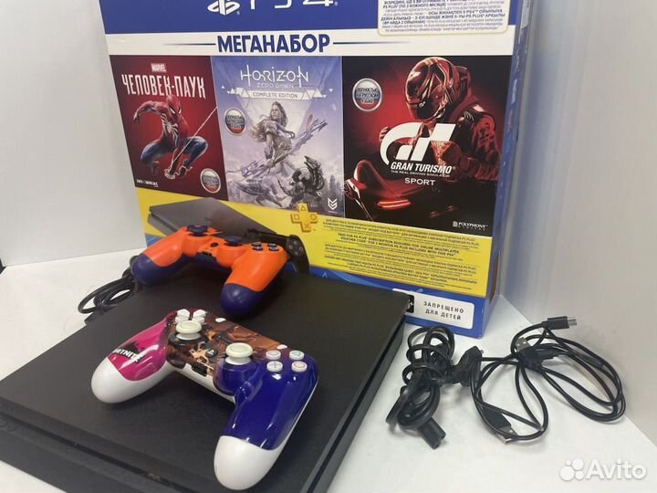 Игровые приставки Sony Playstation 4 slim 1TB (CUH