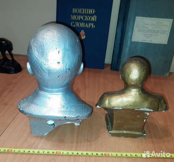 Бюсты Ленина гипсовые, в рестоврацию