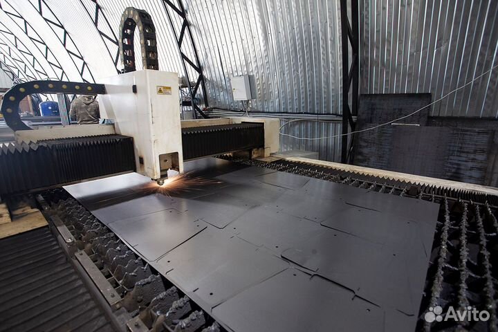 Лазерная резка листового металла, трубы