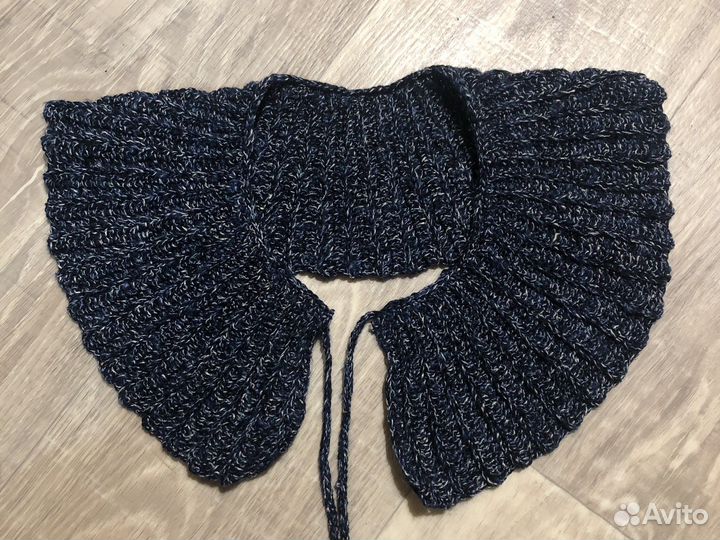 Вязаный воротничок